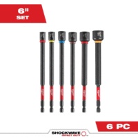 SHOCKWAVE Impact Duty Magnetic Nut Driver Set 6PC